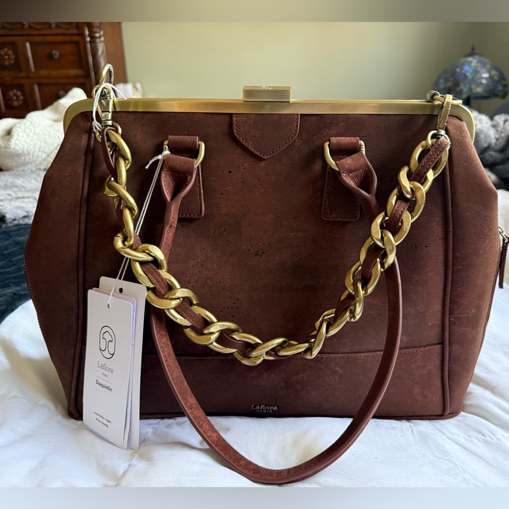 NWT Laflore Paris Doquintin Bag